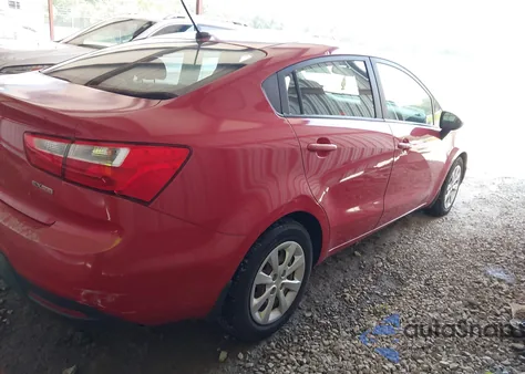 2012 Kia Rio Ex из США, поврежденный, VIN KNADN4A37C6063632